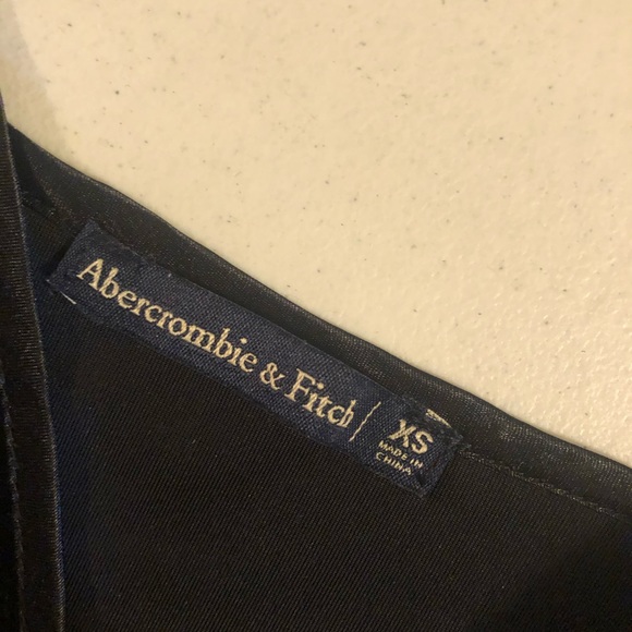 Abercrombie and Fitch Black Slip Dress - Picture 2 of 3